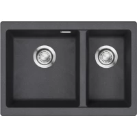 Кухонная мойка Emar Quartz EMQ-2665.PL 66,5x46 см, морион