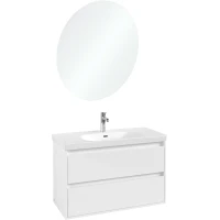 Комплект мебели Villeroy & Boch Skyla Brilliant White C79900VE + 5A51A501 + A4788500 100 см, подвесной, белый глянец