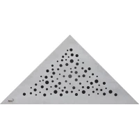 Декоративная решетка нержавеющая сталь AlcaPlast View