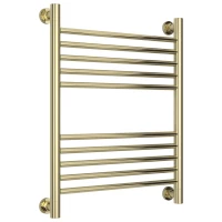 Полотенцесушитель водяной 600x500 перемычка выгнутая шампань Сунержа Богема+ 020-0221-6050