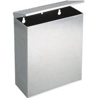 Контейнер для мусора Nofer 09004.S 5,7л, настенный, нержавеющая сталь