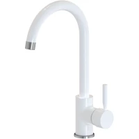 Смеситель для кухни Esko Fresco FR 519 W хром/белый