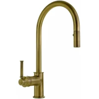 Смеситель для кухни Migliore Ermitage Mini 31525 с выдвижным изливом, бронза