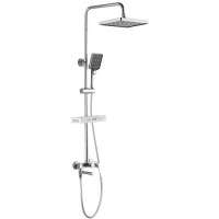 Душевая система Esko Istanbul ST1425IT 305x205 мм, со смесителем, хром