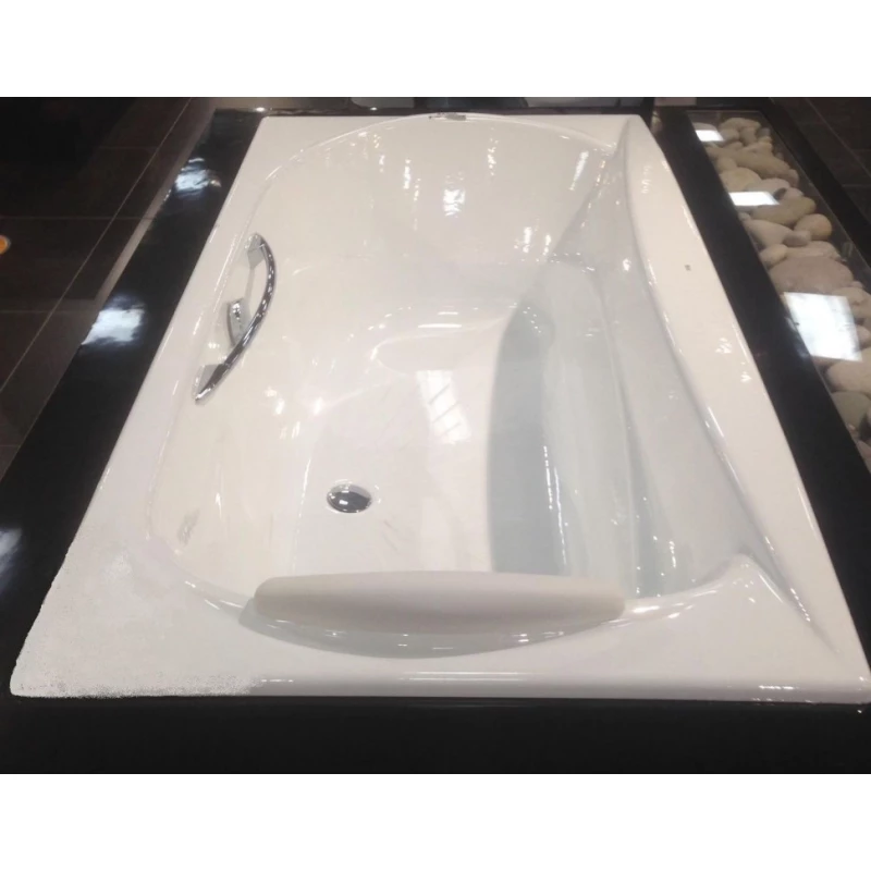 Чугунная ванна 170x85 см с противоскользящим покрытием Roca Akira SET/2325G000R/526804010/150412330