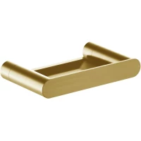 Мыльница Nofer Verona 16875.G настенная, золотой матовый