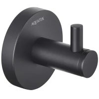 Крючок Aquatek Европа AQ4101MB для ванны, черный матовый