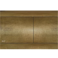 Кнопка смыва AlcaPlast Antic FUN-ANTIC для инсталляции, античная бронза