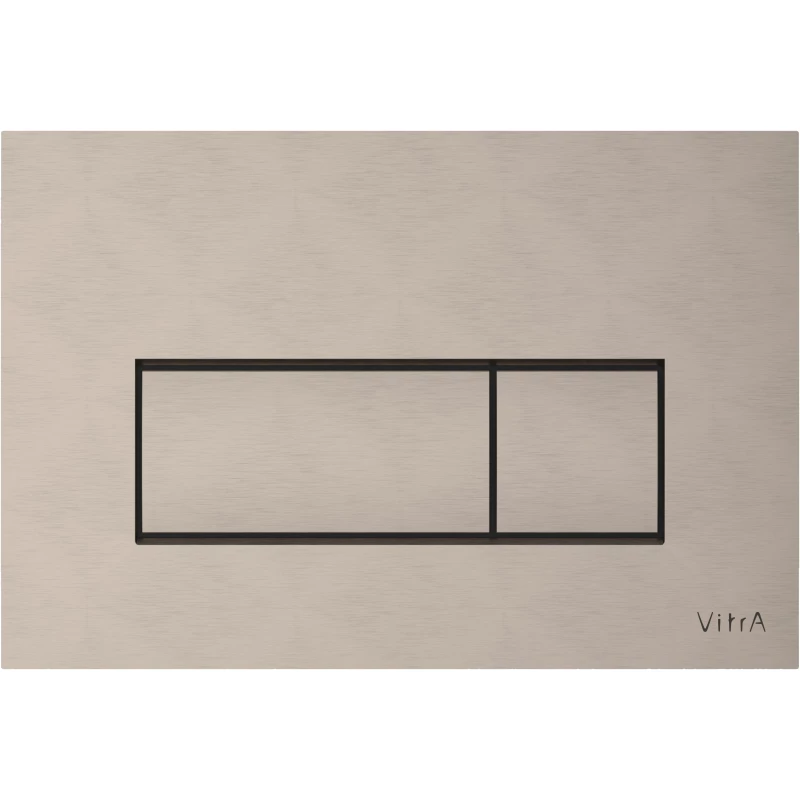 Смывная клавиша VitrA Root Square никель 740-2395