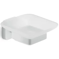 Мыльница Gedy Tonga TO11(02) настенная, белый матовый