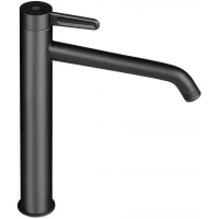 Смеситель для раковины Jacob Delafon Nouvelle Vague E78340-BLV без донного клапана, черный матовый