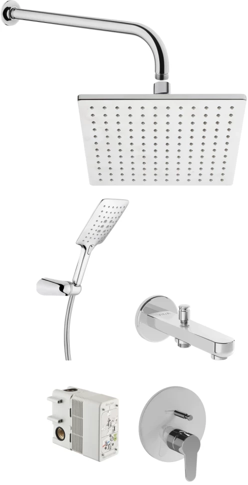 

Душевой комплект 220 мм VitrA Win S A49283EXP