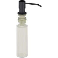 Дозатор для жидкого мыла Ulgran UQ-01-08 330 мл, встраиваемый, для кухни, космос