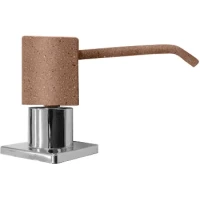 Дозатор для жидкого мыла GranFest 004 250 мл, встраиваемый, для кухни, терракот