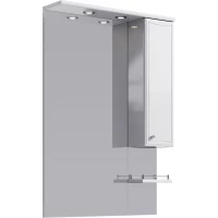 Зеркальный шкаф 70x108 см белый глянец Aqwella Barcelona Ba.02.07