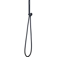 Душевой гарнитур Boheme Uno 422-SET-B 1 режим, черный матовый