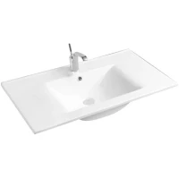 Раковина CeramaLux JY-807-80 81,5x46 см, накладная, белый