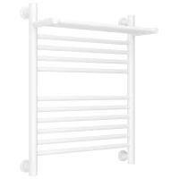 Полотенцесушитель водяной 600x500 белый матовый Сунержа Богема с полкой+ 30-0223-6050