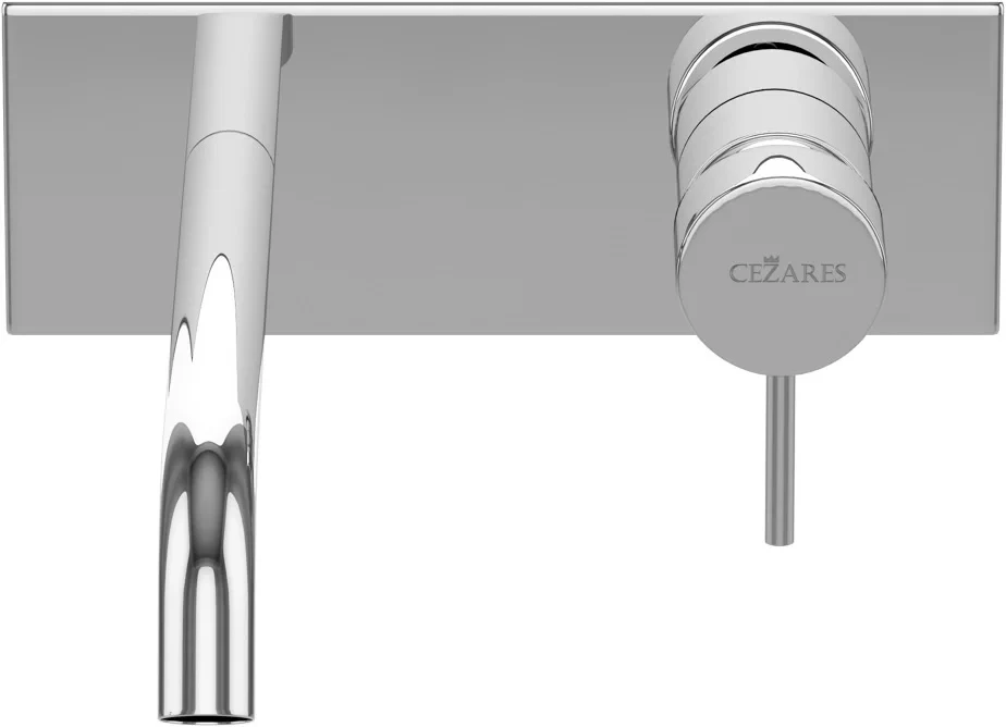 Смеситель для раковины без донного клапана Cezares LEAF-BLI1-L-01-W0 - фото 5