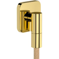 Подключение для душевого шланга Hansgrohe FixFit Fine Q 28884990 золотой
