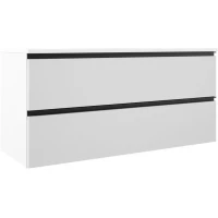 Тумба под раковину Visobath Granada 87543/B-Ada 119,5 см, подвесная, белый матовый