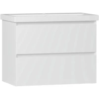 Тумба под раковину Belux Турин НП 80-02 4810924285768 76,5 см, подвесная, белый глянец