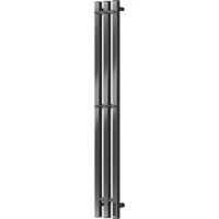 Полотенцесушитель электрический Reflexion Гоби RXT0311012MG 1090x150, диммер правый, оружейная сталь