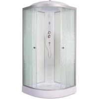 Душевая кабина 100x100x215 см Deto L901EL интимато