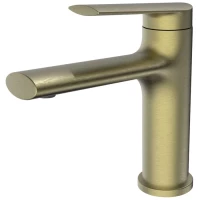 Смеситель для раковины Splenka S50.10.03 золотой матовый