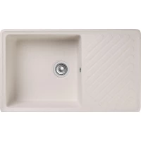 Кухонная мойка GranFest Quarz 53 85,1x47,9 см, белый