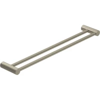 Полотенцедержатель Kludi Vela R 58988N5 60 см, двойной, никель матовый