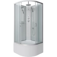 Душевая кабина 90x90x240 см Niagara NG-2308-14BKT матовое