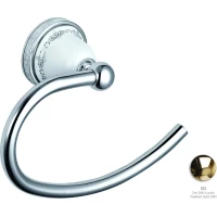 Полотенцедержатель кольцо Sanibano Kleo H9750/04GOLD золотой
