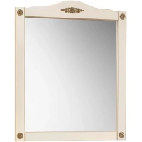 Зеркало 82x102 см слоновая кость золотая патина Belux Верди В 85 4810924227195