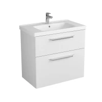 Тумба белый матовый 76 см Diborg Lande 77.5225