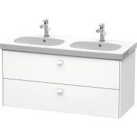 Тумба белый матовый 117 см Duravit Brioso BR414801818