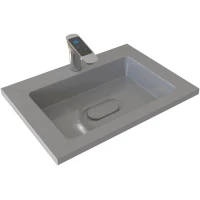 Раковина Uperwood Modul 29110201339 62x45 см, накладная, серый глянец