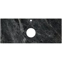 Столешница 117 см темно-серый глянец для накладных раковин Kerama Marazzi Plaza Classic Риальто PL1.VT93\120T