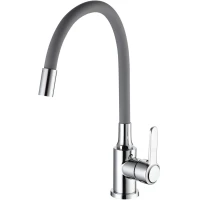 Смеситель для кухни Frud R42052-31 с гибким изливом, хром