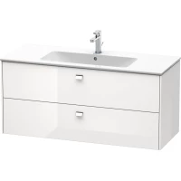 Тумба белый глянец 122 см Duravit Brioso BR410401022