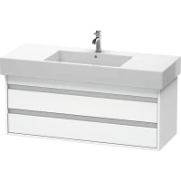 Тумба белый матовый 120 см Duravit Ketho KT664201818
