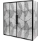 Боковая стенка 100 см Deto SB100 прозрачное с рисунком - 7