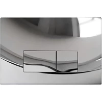 Кнопка смыва CeramaLux BC-015 для инсталляции, хром