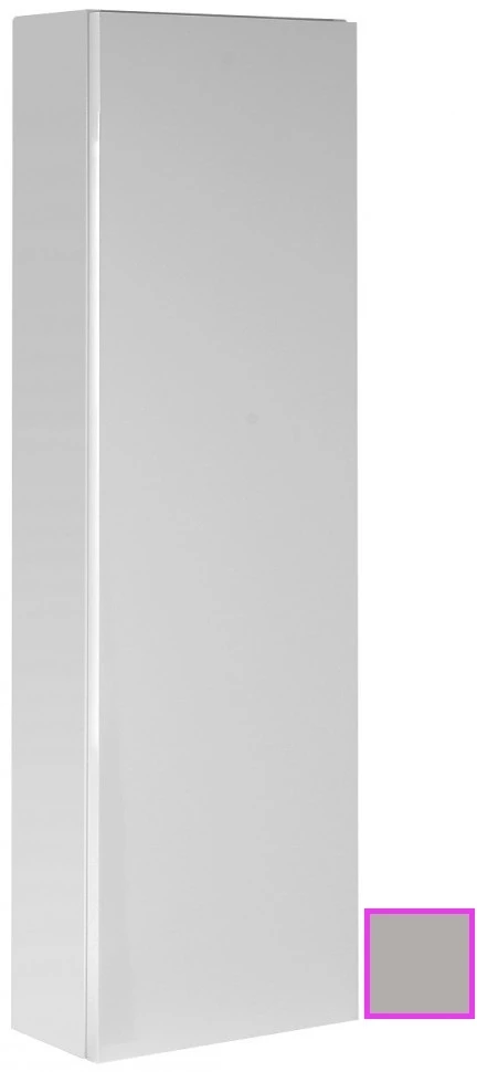 Подвесная полуколонна правосторонняя серый титан глянец Jacob Delafon Spherik EB1059D-N21