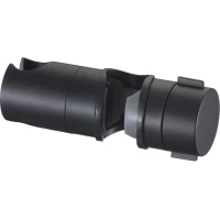 Держатель лейки Savol S-HT01H на штангу 25 мм, черный матовый