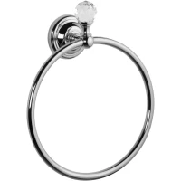Полотенцедержатель хром Tiffany World Crystal TWCR015cr-sw