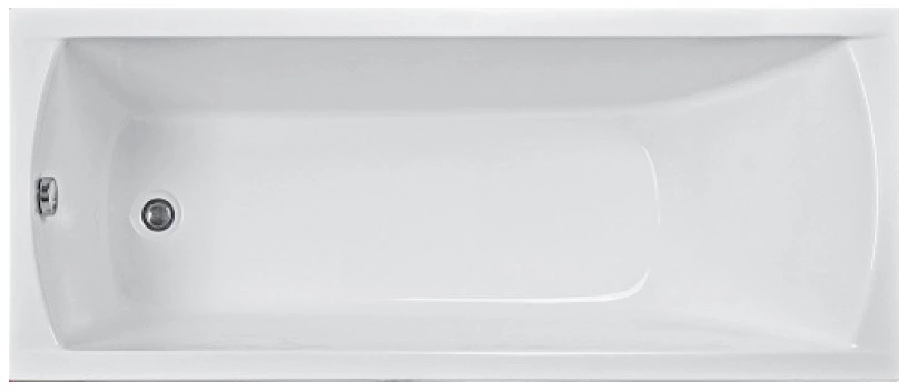 Акриловая ванна 175x70 см Vayer Milana GL000024272 торцевая панель 75 r vayer milana gl000024282