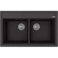 Кухонная мойка Florentina Липси 820 20.370.E0820.302 82x51 см, антрацит