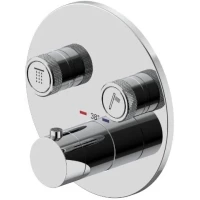 Термостат для ванны Plumberia Selection PSBOX PSB1902CR встраиваемый, хром