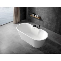 Акриловая ванна Abber AB9299-1.7 170x80 см, отдельностоящая, белый